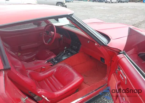 1981 Chevrolet Corvette from USA, damaged, VIN 1G1AY8768BS409871